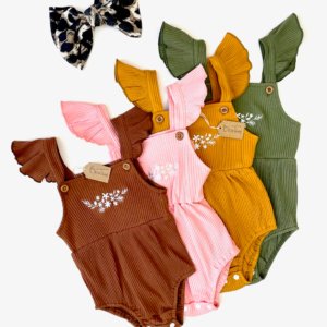 bowtime simple romper