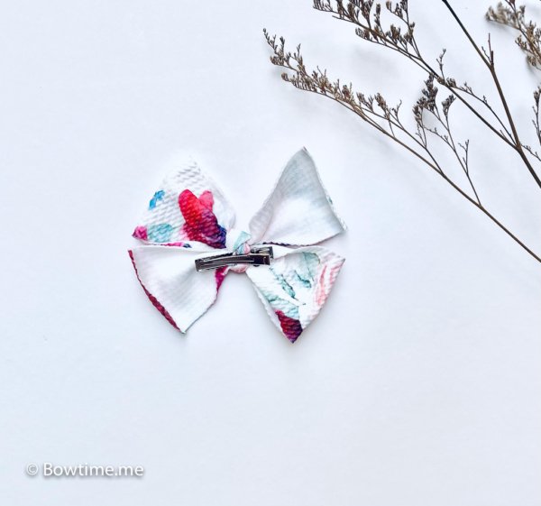 bowtime midi bow ponytail clip